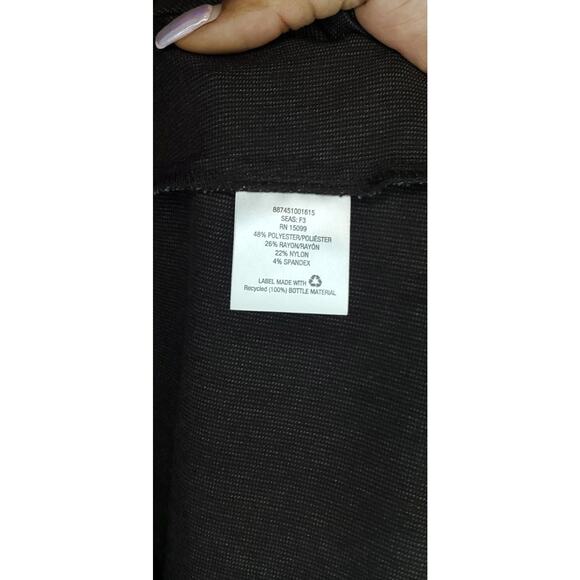 Metaphor Black Stretch Blend Blazer Jacket Size XL - Picture 4 of 5